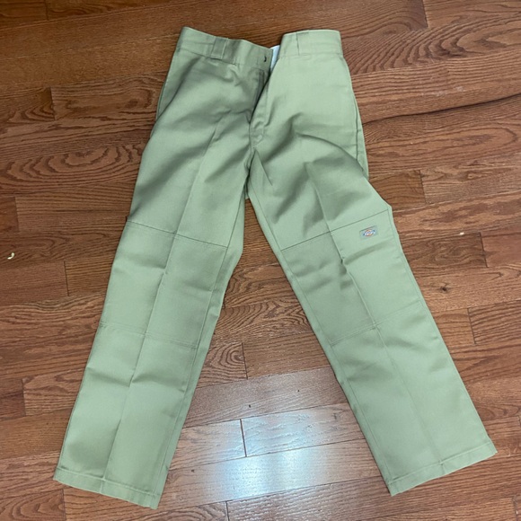 (Dickies) tan double knee work pants - Picture 3 of 5